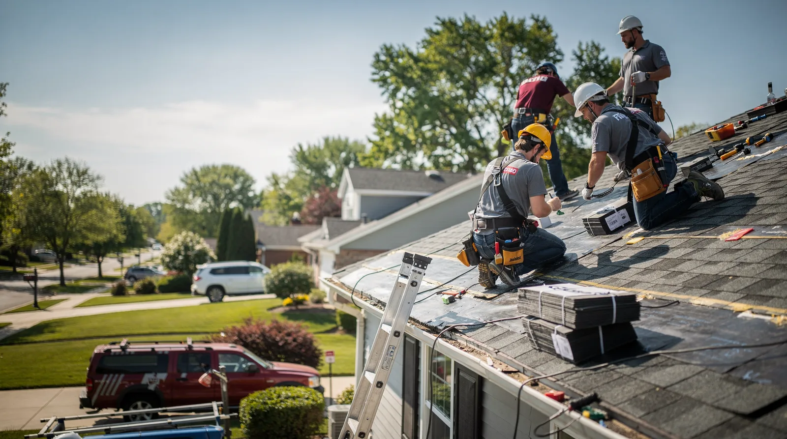 Roof Repair in Bergland, MI around you